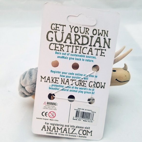 New Anamalz Torosaurus Wooden Toy for Ages 3+ | TO2010 - Picture 2 of 2